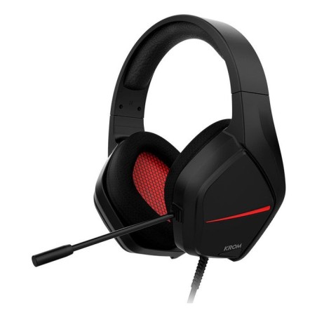 Auricular krom kopa move  gamng estereo negro rojo