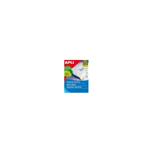 Caja de etiquetas adhesivasa4210 x 297mmcien hojasapli