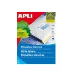 Caja de etiquetas adhesivasa4210 x 297mmcien hojasapli