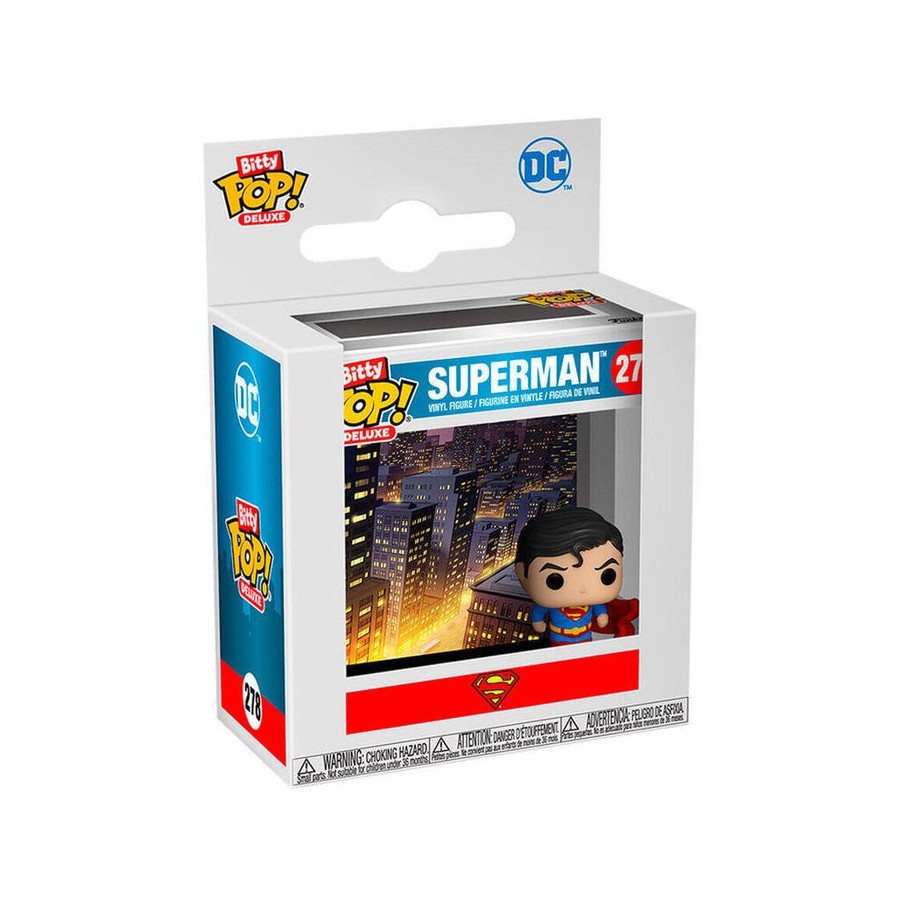 Figura bitty pop deluxe dc comics superman