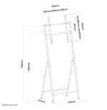 Soporte neomounts plasma-m1000 de suelo para tv 32-55"