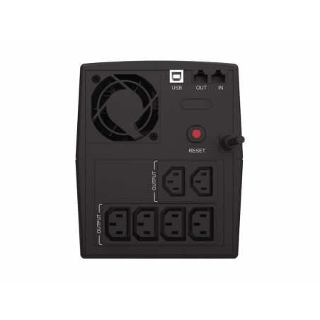 Conceptronic zeus usv 1500va 900w schuko iec mart lan sw