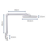 Lámpara maul 8205802  de mesa blanco