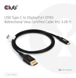 Club3d cable usb typ c - dp 2.1 1m 10k60hz m m retail
