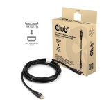 Cable club3d cac-1561  displayport 2 m mini displayport usb tipo c negro