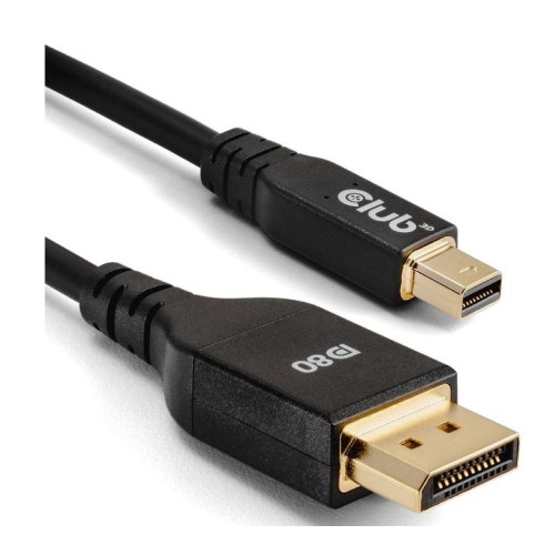 Club3d cable minidp 2.1 - dp2.1 1m 10k60hz m m retail