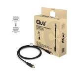 Club3d cable minidp 2.1 - minidp 2.1 1m 10k60hz m m retail