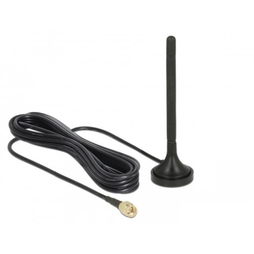 Delock antena lte sma st. 2dbi starr omni. cable rg-174 3m outdoor