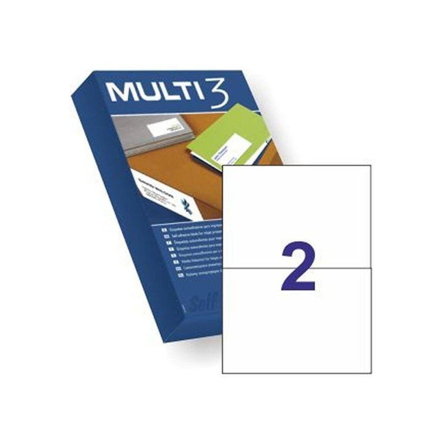Etiquetas adhesivas apli multi3 10532 210 x 148mm 500 hojas