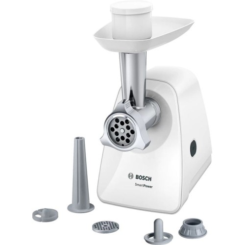 Picadora  bosch mfw2520w 1500 w acero inoxidable, blanco