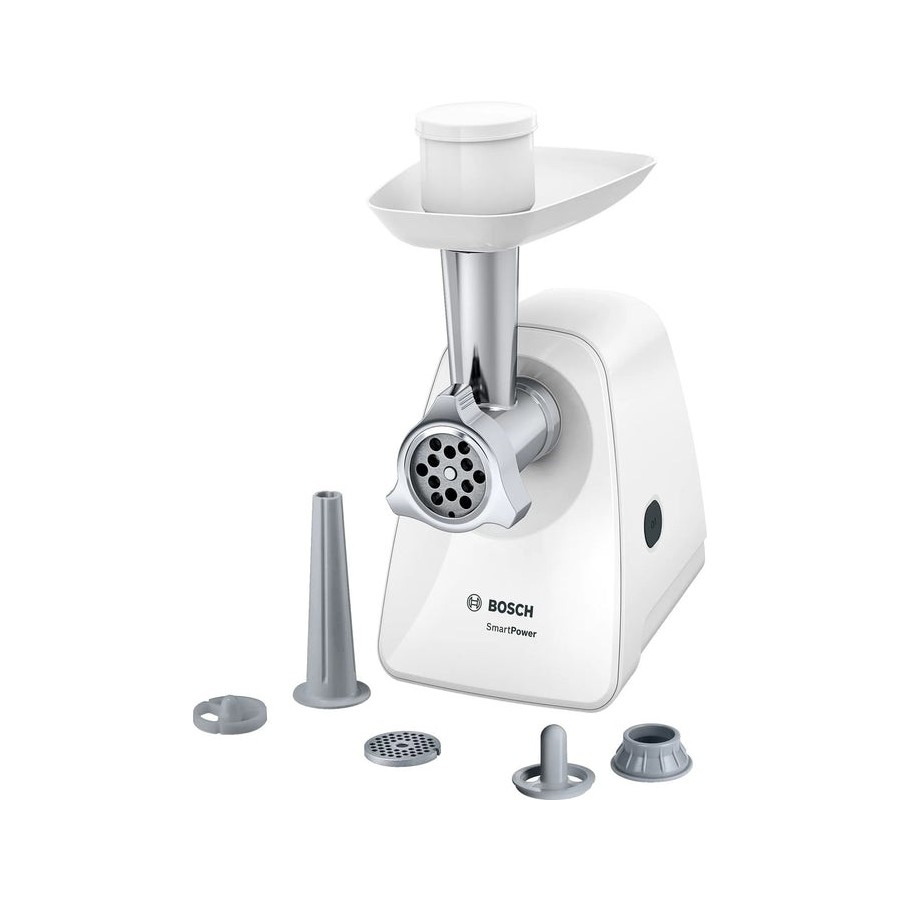 Picadora  bosch mfw2520w 1500 w acero inoxidable, blanco