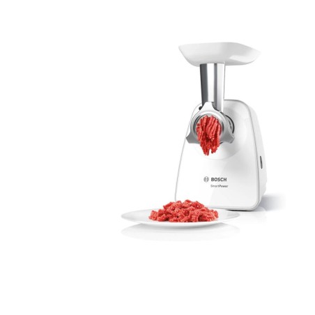 Picadora  bosch mfw2520w 1500 w acero inoxidable, blanco
