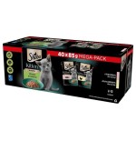 Comida húmeda para gatos sheba kitten selección de sabores en salsa  40x85 g