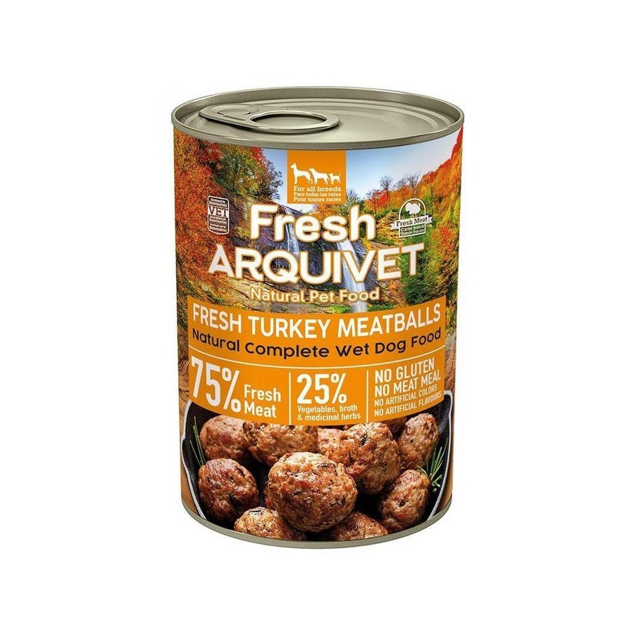 Arquivet albóndigas de pavo frescas en salsa 400g