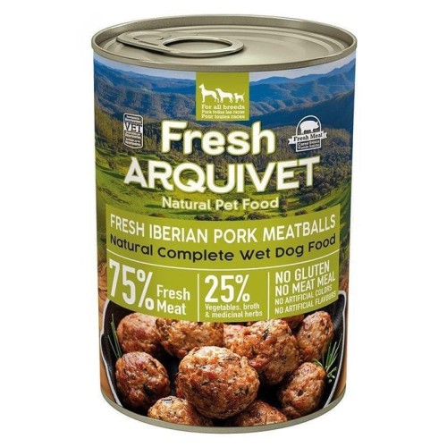 Arquivet albóndigas de cerdo frescas en salsa 400g