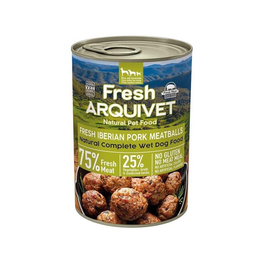 Arquivet albóndigas de cerdo frescas en salsa 400g