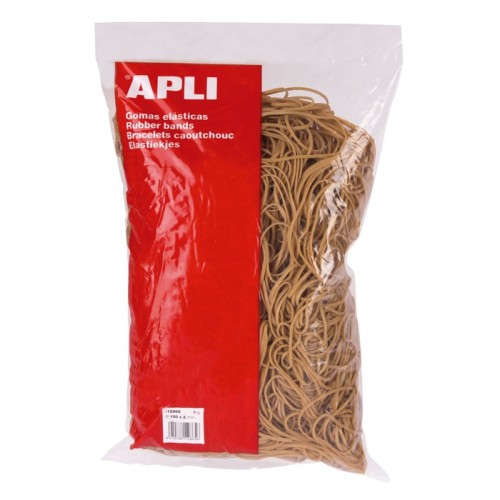 Gomas elasticas100x2bolsa de 100 grapli