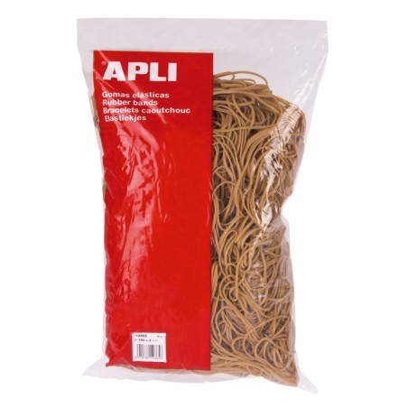 Gomas elasticas100x2bolsa de 100 grapli