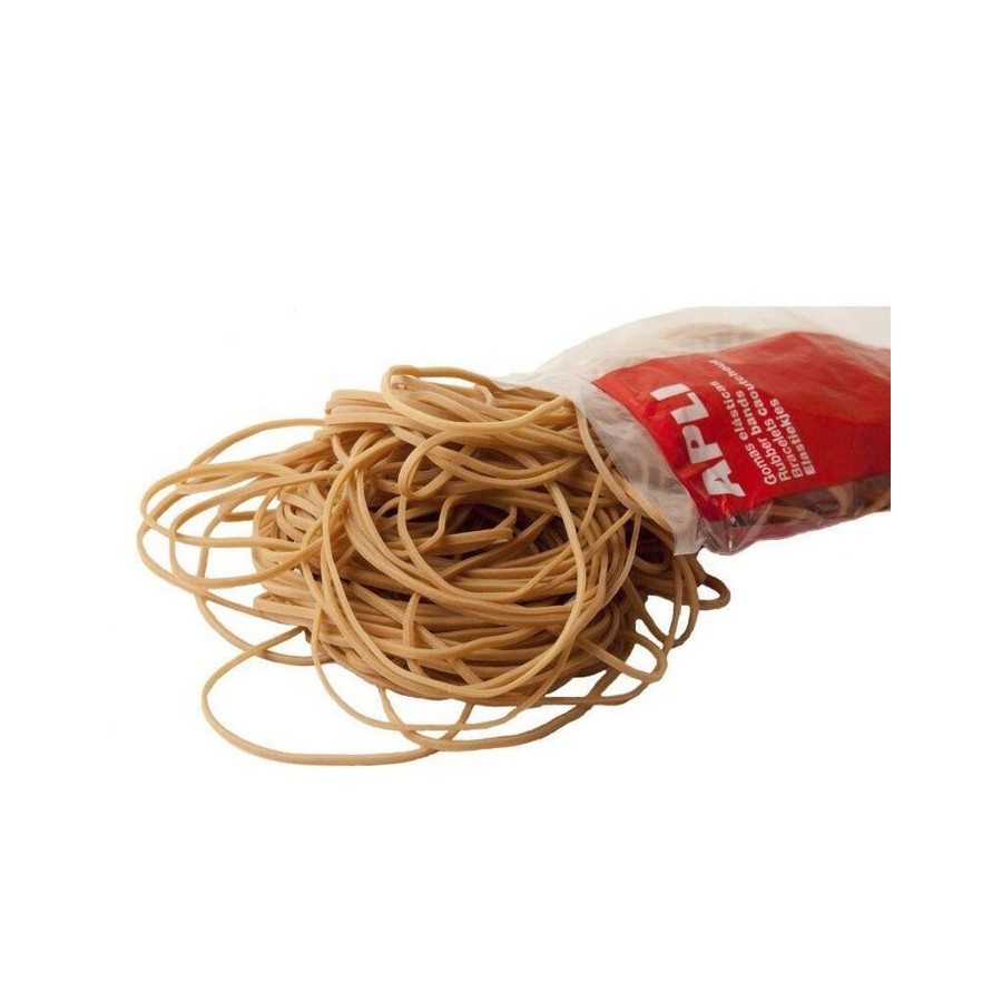 Gomas elasticas100x5bolsa de 100 grapli