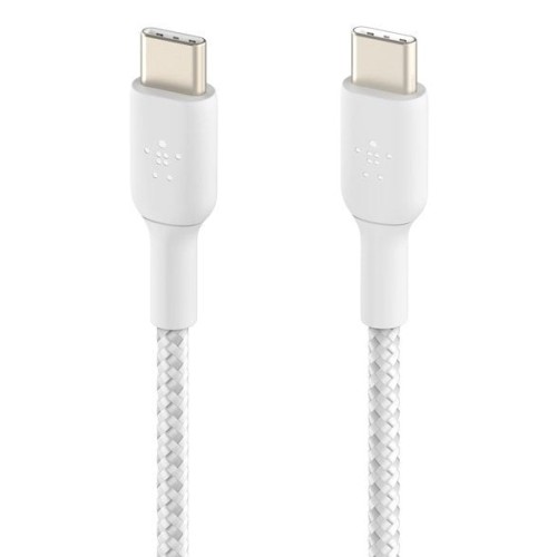 Belkin boost charge braided cab. usb-c/usb-c 2m whitecab004bt2mwh