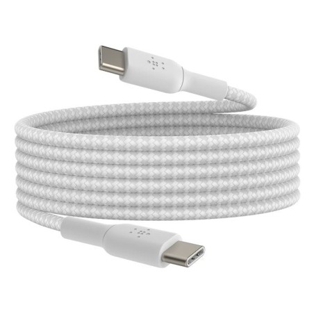 Belkin boost charge braided cab. usb-c/usb-c 2m whitecab004bt2mwh