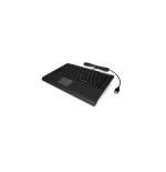 Mini teclado keysonic ack-540u + usb, negro, smarttouchpad, alemán, softskin