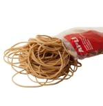 Apli goma elástica marrón caucho 160x3mm 1kg