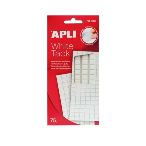 Masilla adhesiva blanca75 grcuarteadaapli