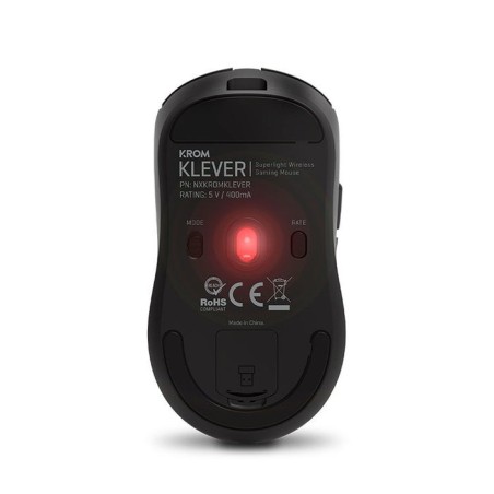 Ratón gaming inalámbrico krom klever hasta 10000 dpi