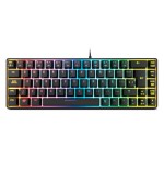 Teclado español mini krom kalista rgb membrana