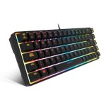 Teclado español mini krom kalista rgb membrana