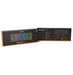 Teclado español mini krom kalista rgb membrana