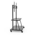 Soporte ewent para tv movil de 55 a 120" y 120kg
