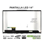 Pantalla led táctil de 14" para portátil lenovo yoga c940 14iil 5d10s39596 4k con marco