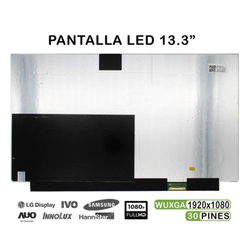 Pantalla oled de 13.3" para portátil atna33xc01 atna33xc11 30 pines fhd