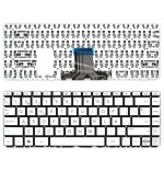 Teclado para portátil hp 14s dq1020ns 14s dq1021ns plata