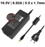 Cargador para portátil acer 19.5v 6.92a 5.5x1.7mm 135w