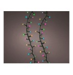 Guirnalda led compact parpadeante multicolor pastel 16m 500 leds cable verde