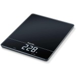 Báscula de cocina beurer ks-34 hasta 15kg pantalla magic fácil lectura función hold y tara