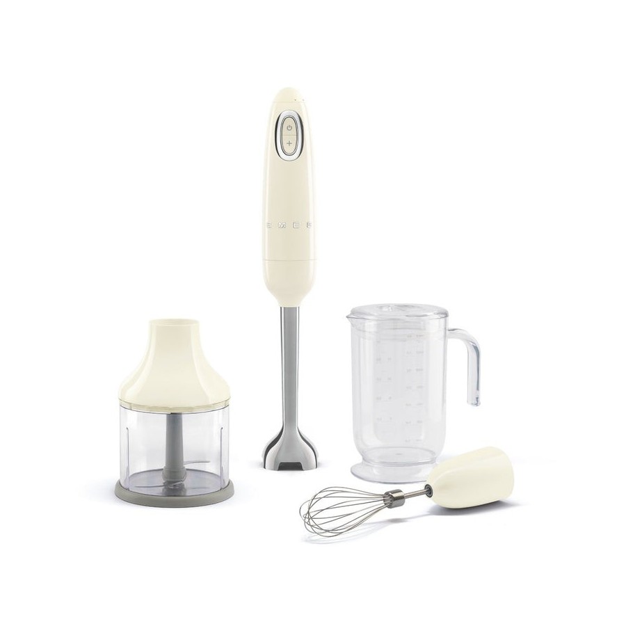 Smeg hbf03creu batidora de inmersión 700 w crema de color, acero inoxidable