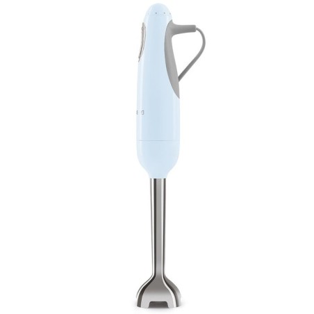 Smeg hbf03pbeu batidora de inmersión 700 w azul claro, acero inoxidable