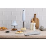 Smeg hbf03pbeu batidora de inmersión 700 w azul claro, acero inoxidable