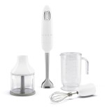 Smeg hbf03wheu batidora de inmersión 700 w acero inoxidable, blanco