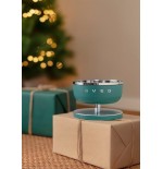 Smeg ksc01egmww báscula de cocina verde claro, acero inoxidable encimera alrededor báscula electrónica de cocina