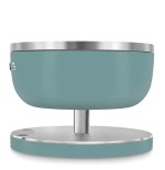 Smeg ksc01egmww báscula de cocina verde claro, acero inoxidable encimera alrededor báscula electrónica de cocina