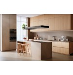 Smeg ksc01egmww báscula de cocina verde claro, acero inoxidable encimera alrededor báscula electrónica de cocina