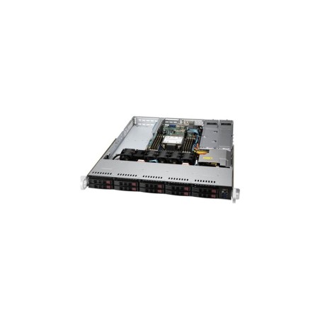Supermicro sys-110p-wtr servidor bastidor (1u) intel® xeon® secuencia 3000 ddr4-sdram 750 w