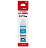 Botella tinta cian canon gi-590 70ml compatible según especificaciones