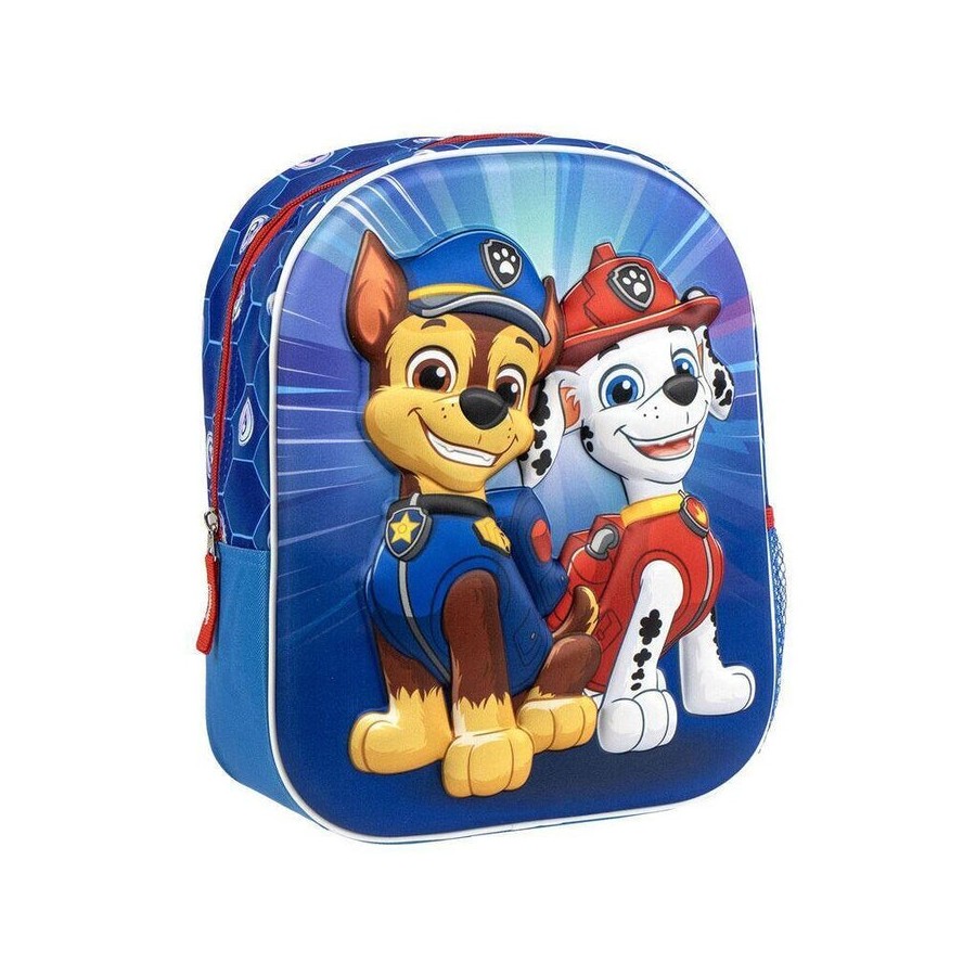 Mochila 3d patrulla canina paw patrol 31cm