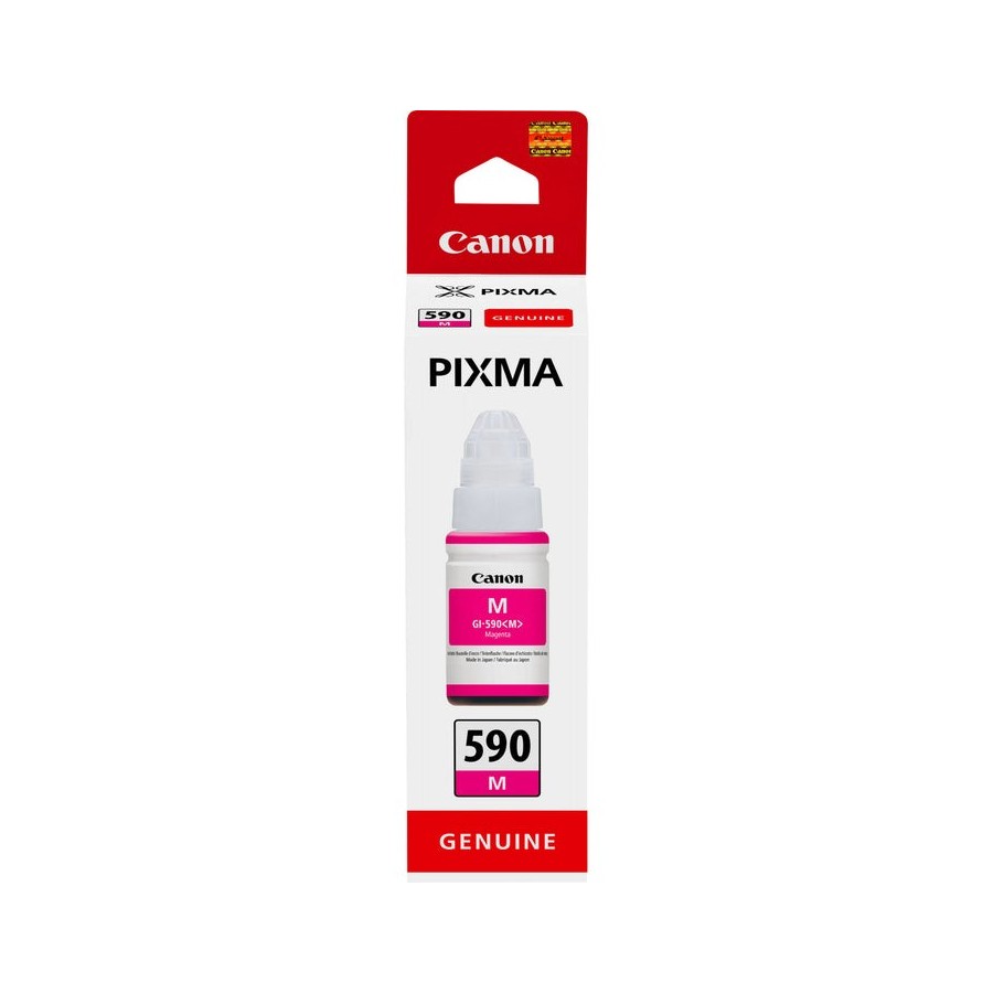 Botella de tinta original canon gi-590 magenta